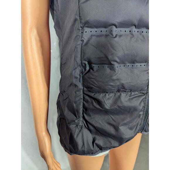 Puffer Vest ~ Women Size M Black Very, Very Lightweight NEW WITH TAGS Vented - Picture 6 of 13